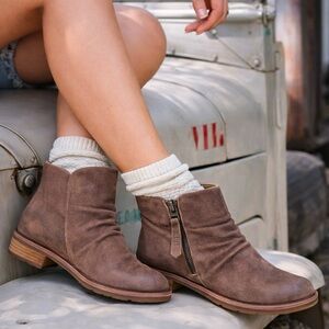 SOFFT Bassett Brown Leather Ankle Boot 7.5